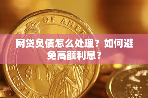 武汉网贷负债怎么处理？如何避免高额利息？