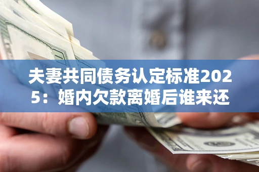 武汉夫妻共同债务认定标准2025:婚内欠款离婚后谁来还? 武汉夫妻共同债务认定标准2025:婚内欠款离婚后谁来还?
