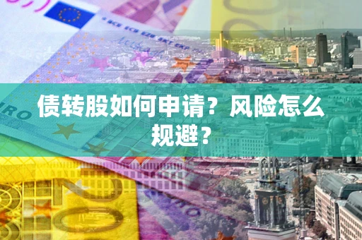 武汉债转股如何申请？风险怎么规避？