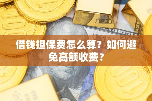 武汉借钱担保费怎么算？如何避免高额收费？