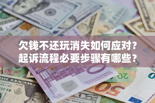 武汉欠钱不还玩消失如何应对？起诉流程必要步骤有哪些？